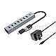 Conceptronic HUBBIES21GP 7-Port USB 3.2 Gen 1 Hub mit Netzteil