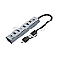 Conceptronic HUBBIES21GP 7-Port USB 3.2 Gen 1 Hub mit Netzteil