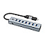 Conceptronic HUBBIES21GP 7-Port USB 3.2 Gen 1 Hub mit Netzteil