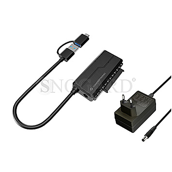 Conceptronic ABBY21B USB 3.0 / SATA Adapter mit Netzteil