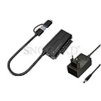 Conceptronic ABBY21B USB 3.0 / SATA Adapter mit Netzteil