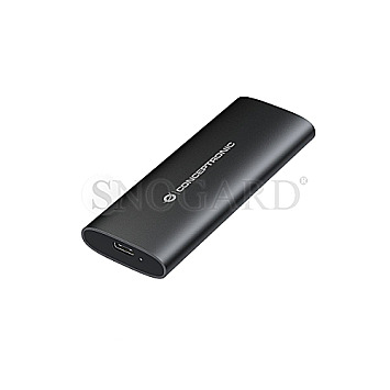 Conceptronic DANTE04B M.2 SATA/NVMe SSD Case bis 22mm USB-C schwarz