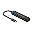 Conceptronic CTC4USB3 4-Port-USB 3.0 Hub schwarz