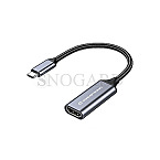 Conceptronic ABBY09G USB-C zu HDMI Adapter Aluminium grau