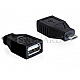 DeLOCK 65296 Adapter USB Typ-A -> USB micro Typ-B schwarz