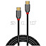 Lindy 36872 Anthra Line USB 2.0 Typ-C Kabel 2m schwarz/grau