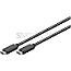 Goobay 66509 USB-C 3.1 Gen.1 Kabel 3m schwarz