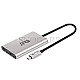 Club3D Adapter Thunderbolt 3 -> 2x DisplayPort 1.2 4K/60Hz aktiv silber