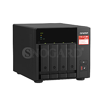 QNAP TS-473A QuTS hero Turbo Station NAS Server 4-Bay AMD 8GB RAM 2x 2.5GBase-T