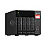 QNAP TS-473A QuTS hero Turbo Station NAS Server 4-Bay AMD 8GB RAM 2x 2.5GBase-T