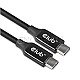Club 3D USB 3.2 Typ-C zu Typ-C Kabel 5m 8K / 60Hz 5m schwarz