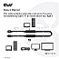 Club 3D USB 3.2 Typ-C zu Typ-C Kabel 5m 8K / 60Hz 5m schwarz