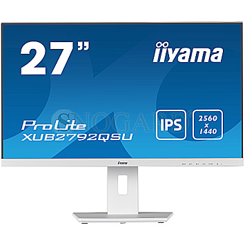 68.6cm (27") Iiyama ProLite XUB2792QSU-W5 IPS WQHD Lautsprecher Pivot