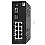 LevelOne IGS Hilbert Industrial Railmount Gigabit Smart Switch 8xRJ45 2xSFP