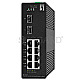 LevelOne IGS Hilbert Industrial Railmount Gigabit Smart Switch 8xRJ45 2xSFP