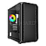 Sharkoon MK2 RGB Micro-ATX / Mini-ITX Micro Case Black Edition