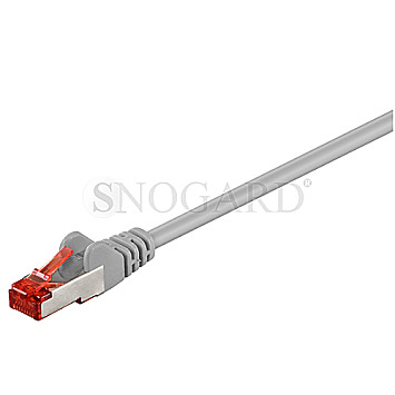 Goobay 93212 Patchkabel CAT6 S/FTP LSOH 25cm grau