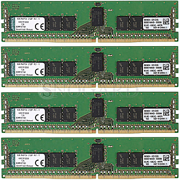32GB Kingston KVR21R15S4K4/32I ValueRAM CL15 DDR4-2133 Kit ECC RDIMM