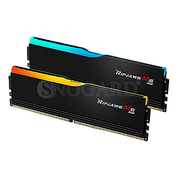 32GB G.Skill F5-6000J3636F16GX2-RM5RK Ripjaws M5 RGB CL36 DDR5-6000 Kit schwarz