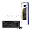 LogiLink ID0194 2.4GHz Funk Tastatur & Maus Combo Set QWERTZ schwarz