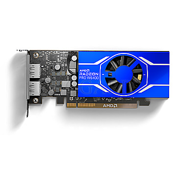 4GB AMD 100-506189 Radeon PRO W6400 GDDR6 2x DP1.4a