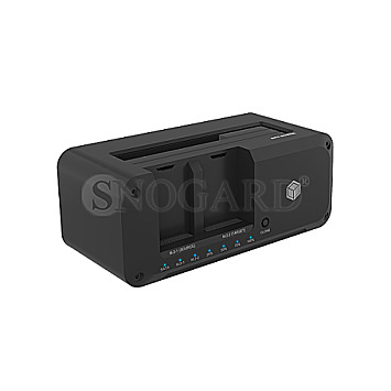 ICY BOX IB-2924MSCL-C31 Klon+ Docking Station 2.5/3.5"M.2 USB-C 3.1 schwarz