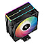 Deepcool AG400 BK ARGB V2 Tower Heatpipe Cooler schwarz