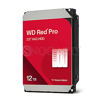 12TB Western Digital WD122KFBX WD Red Pro 3.5" SATA 6Gb/s 512e Dauerbetrieb