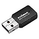 Edimax EW-7722UTn V3 N300 WiFi 4 Mini Adapter 2.4GHz USB 2.0 schwarz