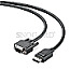 Alogic EL2DPVGA-02 DisplayPort -> VGA Adapterkabel 2m schwarz