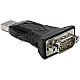 DeLOCK 61460 USB 2.0 auf Seriell DB9 Adapter schwarz