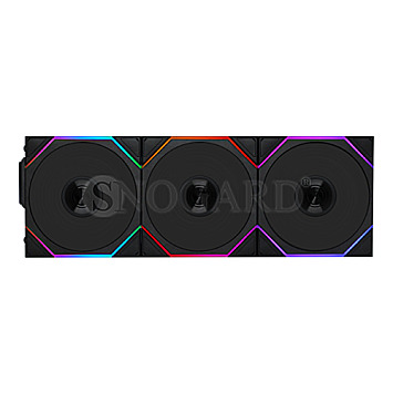 Lian Li 12RTL1W3B Uni Fan TL Wireless 120 RGB Reverse Blade 120mm 3er Pack