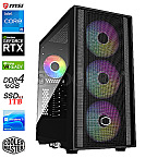 GamingLine i5-12400F-RTX4060Ti OC WiFi