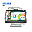 60.5cm (23.8") HP E24mv G4 169L0AA Konferenzmonitor IPS Full-HD WebCam