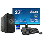 OfficeLine R5-5600G W11Pro Set Home Office Bundle inkl.Monitor, Maus & Tastatur