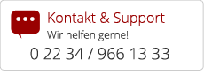 Kontakt und Support bei SNOGARD.de direkt ueber unsere Hotline