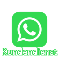 Kontakt mit dem Kundenservice des Snogard-Teams durch WhatsApp aufnehmen.
