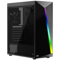 AeroCool Shard Black RGB ATX 36.52l Glasfenster