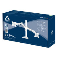 ARCTIC Monitorhalterung Z2 Pro Gen3(2x13-27"Monitorarm)4xUSB