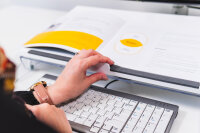 BakkerElkhuizen Dokumentenhalter FlexDesk 630