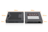 Adapter IcyDock M.2 SATA SSD -> 2,5"Sata SSD MB703M2P-B