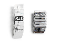 DURABLE Prospektspenderset Querformat Flexiplus 6 A4 transp