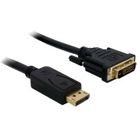 DELOCK Displayport Kabel DP -> DVI(24+1) St/St 2.00m...