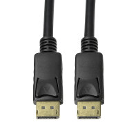 Logilink Displayport-Kabel 1.4 DP->DP M/M 8K/60Hz 1m schwarz
