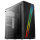 AeroCool Streak Tower 30.05l Acrylfenster RGB Black Edition
