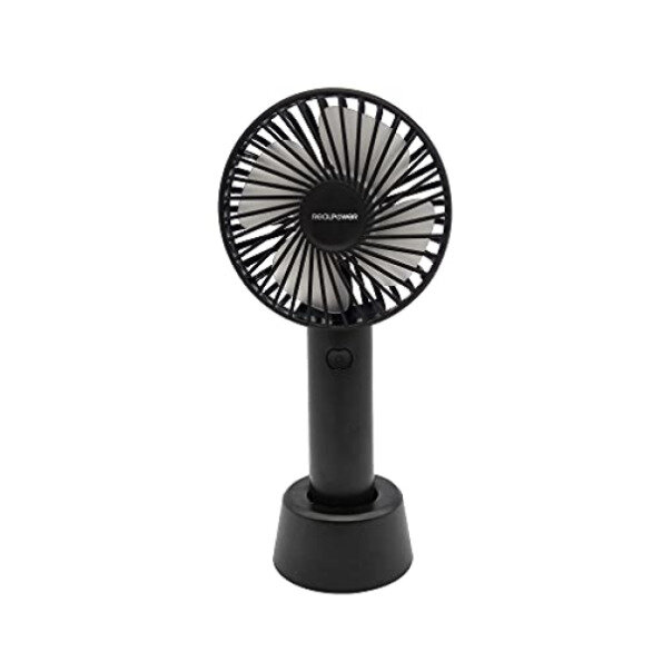 RealPower Ventilator Mobile Fan        schwarz