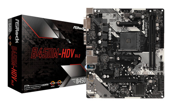 ASRock B450M-HDV mATX