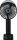 RealPower Ventilator Mobile Fan Spray  schwarz Sprühnebel