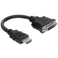 DELOCK HDMI Adapter A -> DVI(24+5) St/Bu...