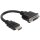 DELOCK HDMI Adapter A -> DVI(24+5) St/Bu Kabellänge 20cm